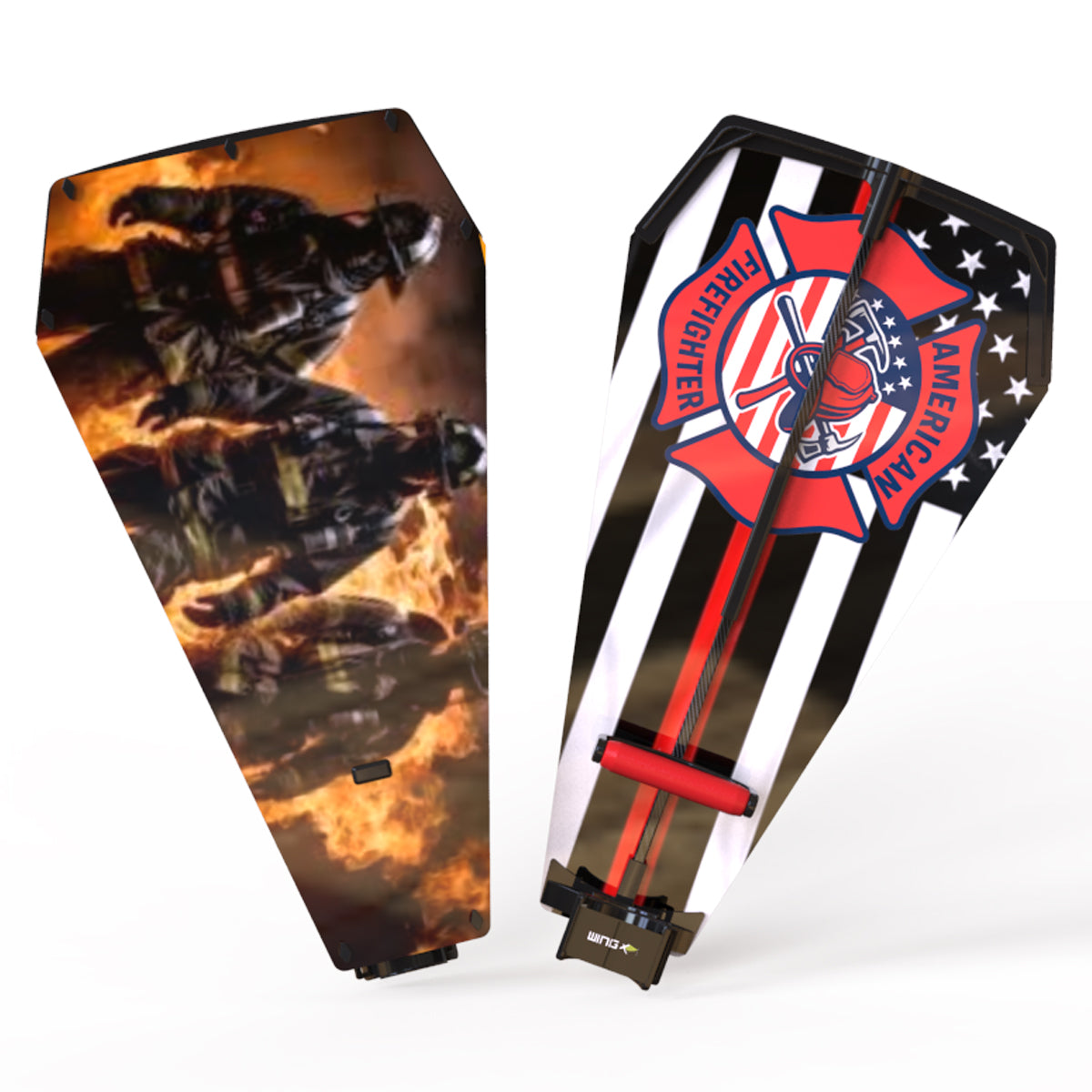 WINGX Fitness American Firefighters custom chute