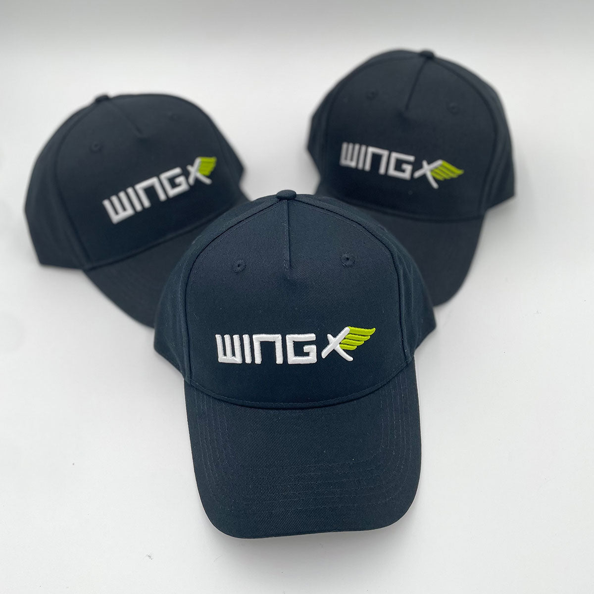 WINGX logo cap black white logo