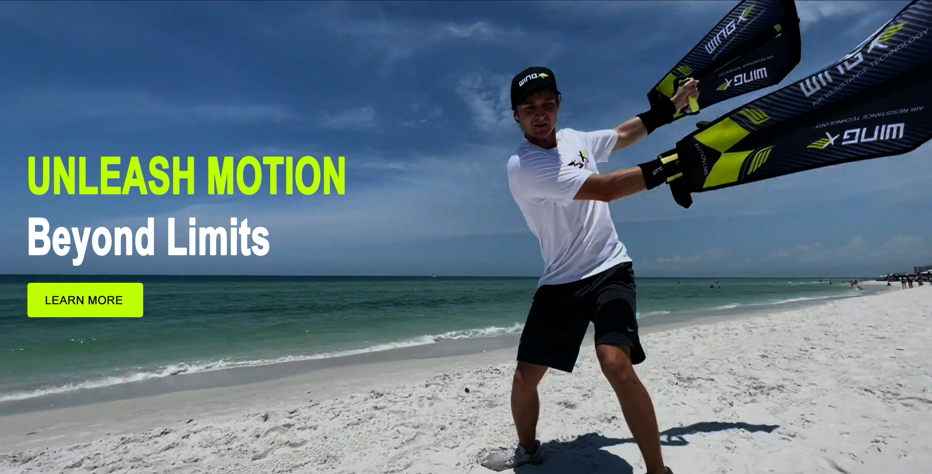 Load video: WINGX wearable full body air resistance fitness device 