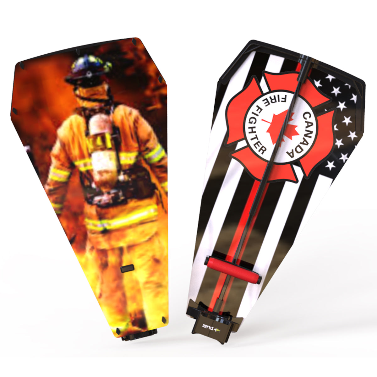 WINGX Fitness Canada Firefighters custom chute